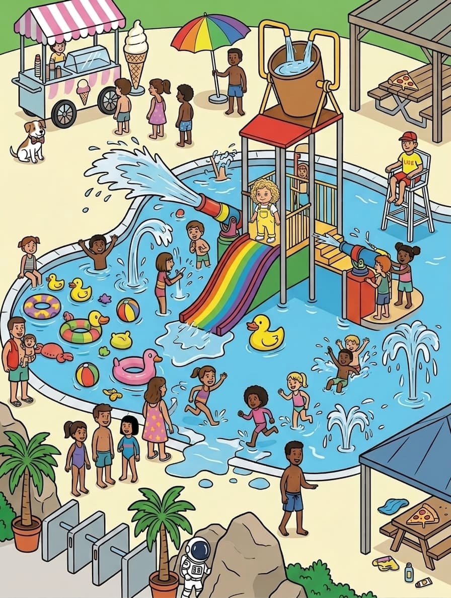 Giant Splash Pad
